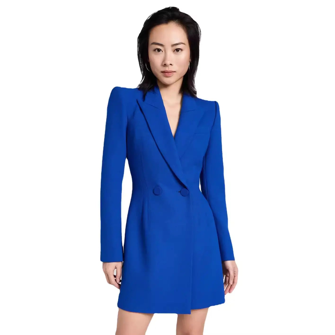 2025 Spring Fashionable Solid Color Women's Blazer